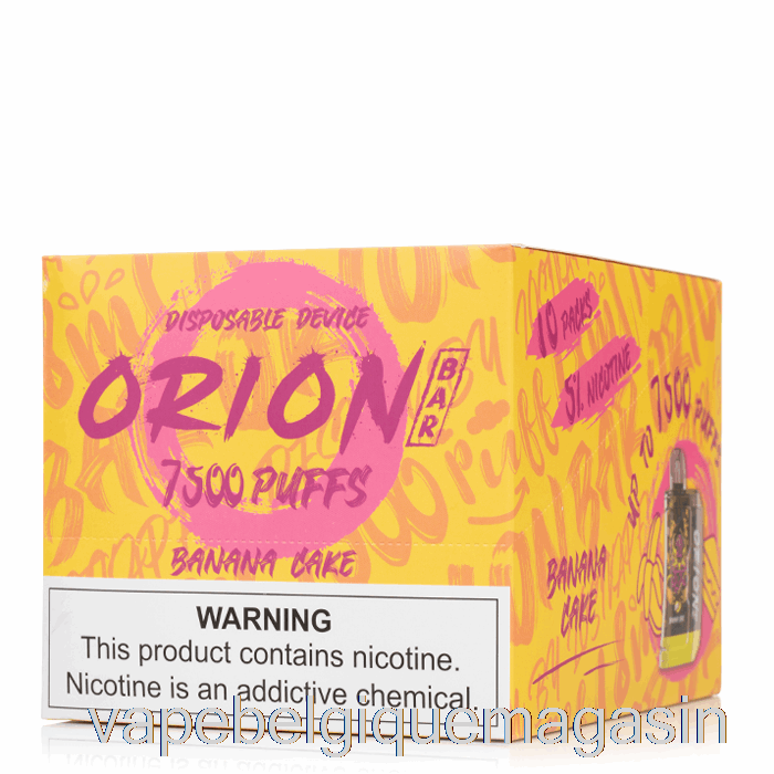 Vape Belgique [10-pack] Perdu Vape Orion Bar 7500 Jetable
